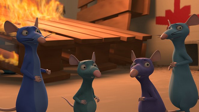Myší mušketýři - Es brennt - Z filmu