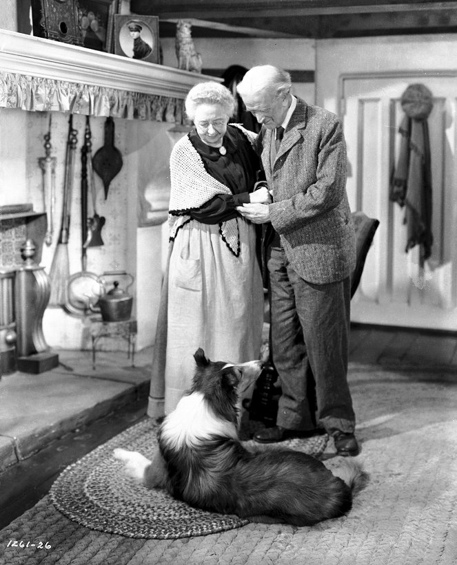 Lassie se vrací - Z filmu - Dame May Whitty, Pal, Edmund Gwenn