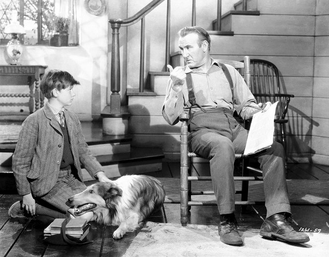 Lassie se vrací - Z filmu - Roddy McDowall, Pal, Donald Crisp