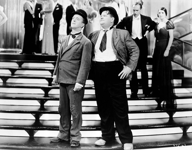 Hollywood Party - Filmfotók - Stan Laurel, Oliver Hardy