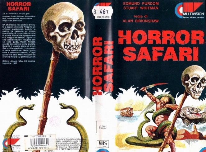 Horror Safari - Carátulas