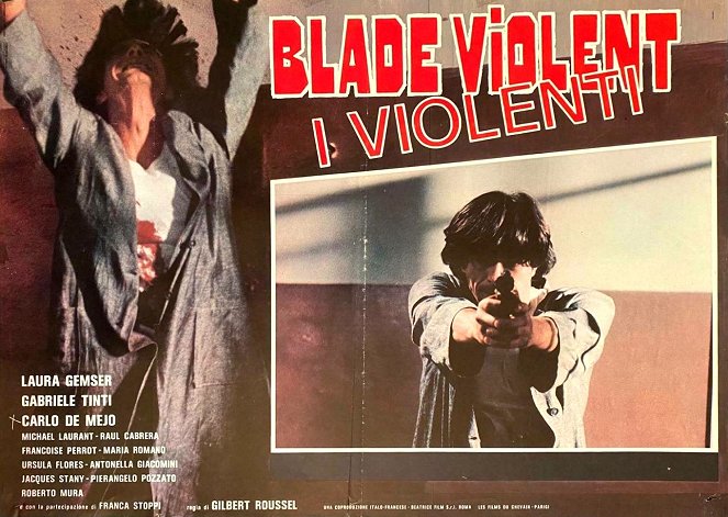 Blade Violent - I violenti - Fotocromos