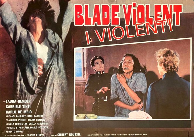 Blade Violent - I violenti - Lobby karty - Laura Gemser