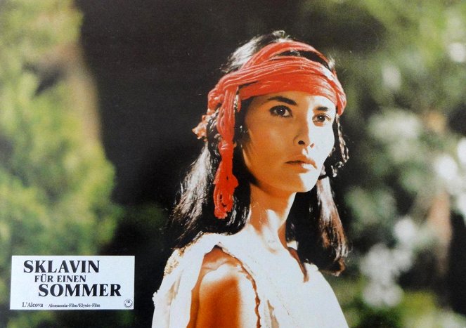Sklavin für einen Sommer - Lobbykarten - Laura Gemser