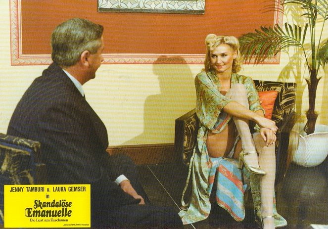 Skandalöse Emanuelle - Die Lust am Zuschauen - Lobbykarten
