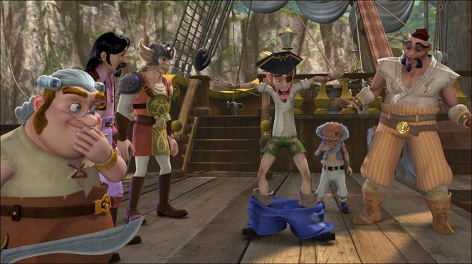 Les Nouvelles Aventures de Peter Pan - Crochet perd la boule - De la película