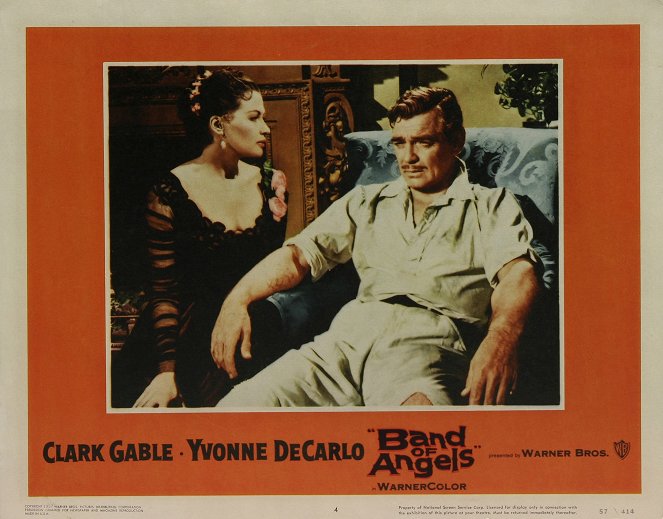Band of Angels - Lobby Cards - Yvonne De Carlo, Clark Gable