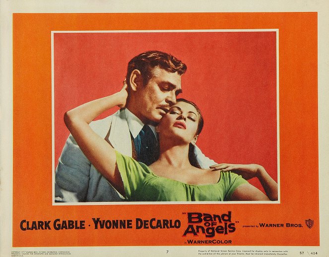 Band of Angels - Lobby Cards - Clark Gable, Yvonne De Carlo