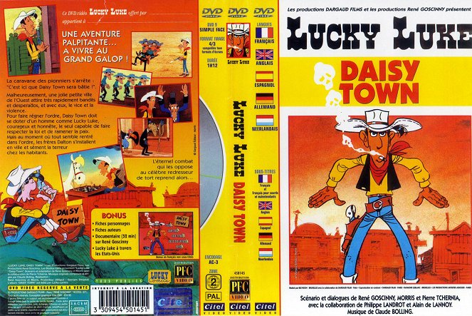 Lucky Luke: Daisy Town - Covers