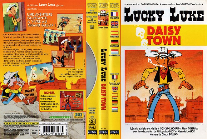 Lucky Luke: Daisy Town - Covers