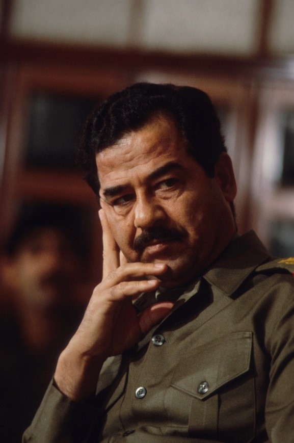 Khomeini v Saddam: The Iran-Iraq War - Z filmu - Saddam Hussein