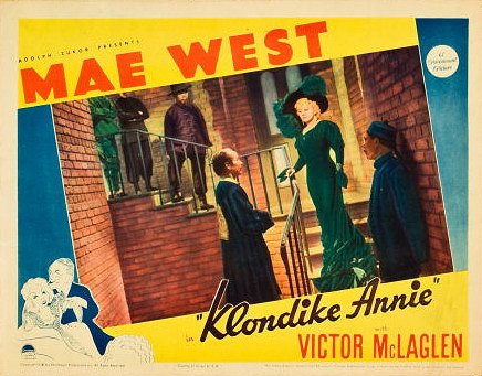 Klondike Annie - Cartes de lobby - Mae West