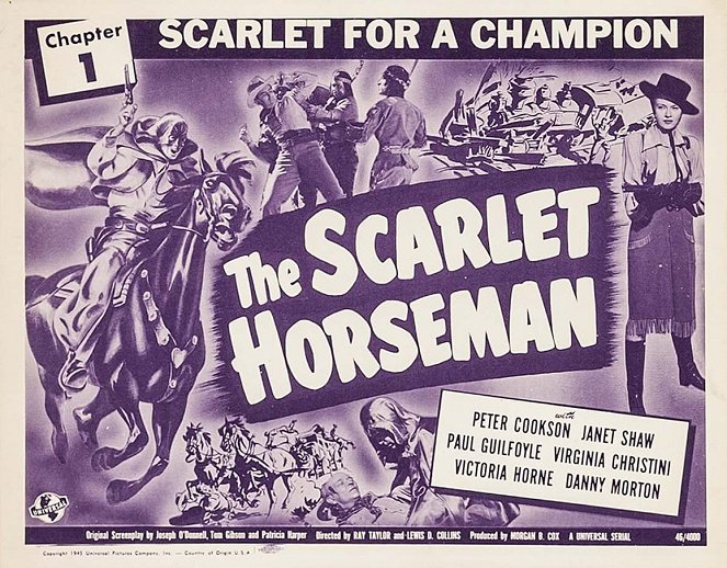 The Scarlet Horseman - Lobby Cards