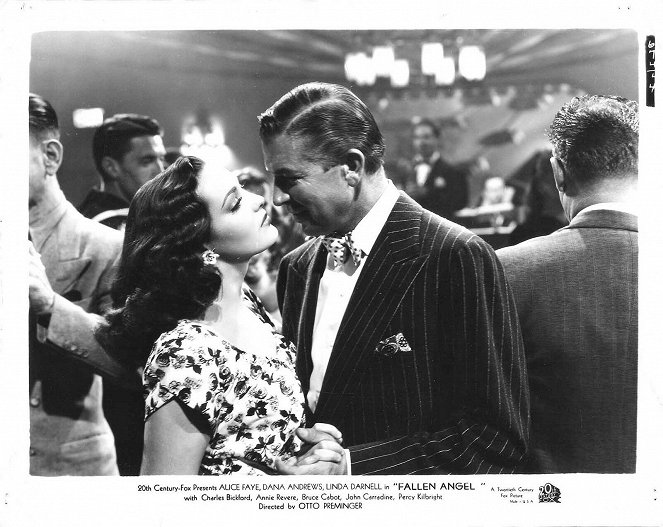 Fallen Angel - Cartões lobby - Linda Darnell, Bruce Cabot