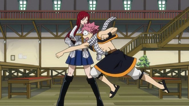 Fairy Tail - Natsu vs. Erza - Photos