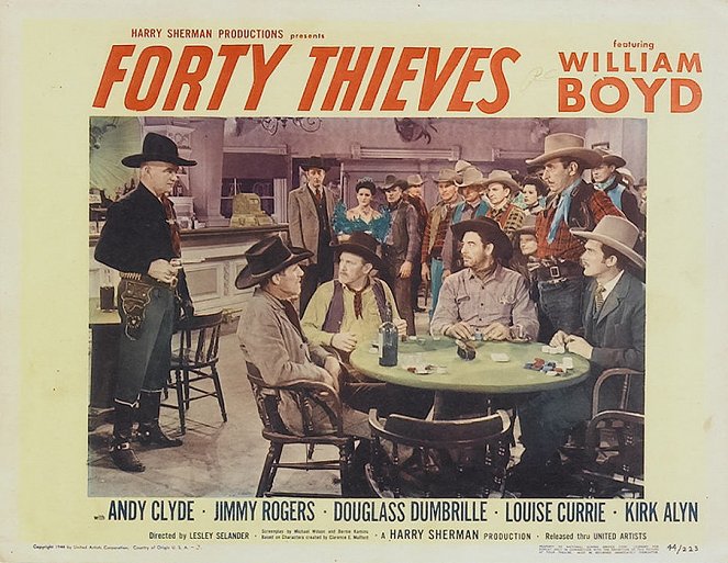 Forty Thieves - Cartes de lobby