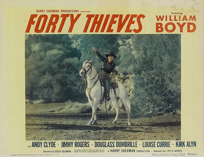 Forty Thieves - Lobby Cards