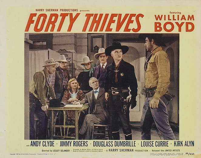 Forty Thieves - Cartes de lobby