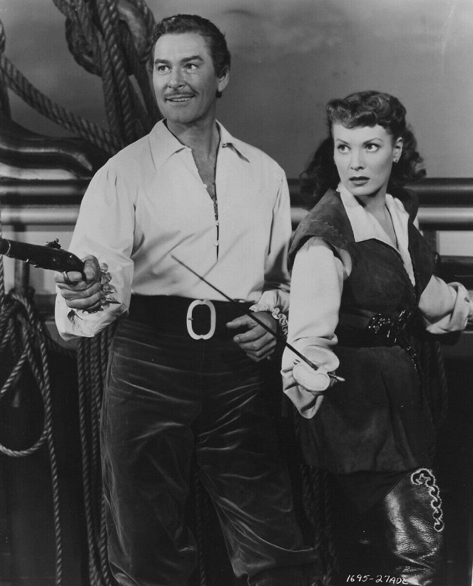 Against All Flags - Promo - Errol Flynn, Maureen O'Hara