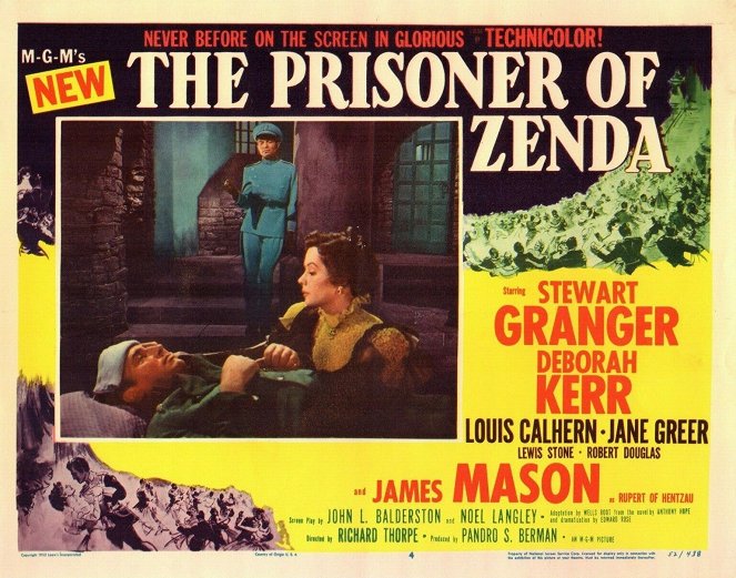 The Prisoner of Zenda - Lobby karty