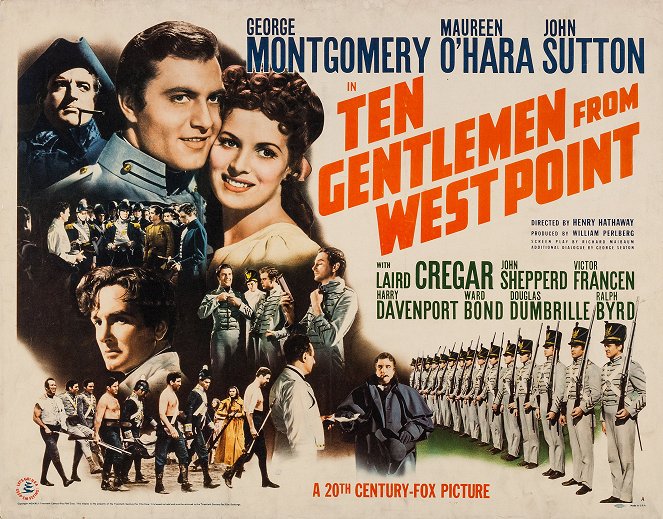 Ten Gentlemen from West Point - Lobbykaarten