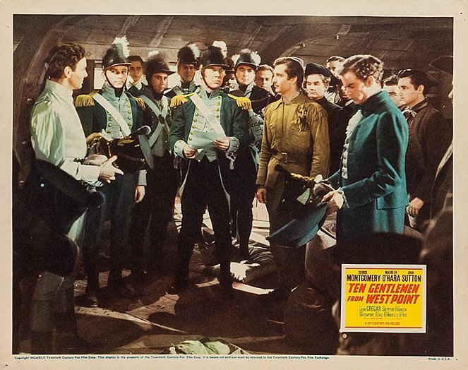 Ten Gentlemen from West Point - Vitrinfotók