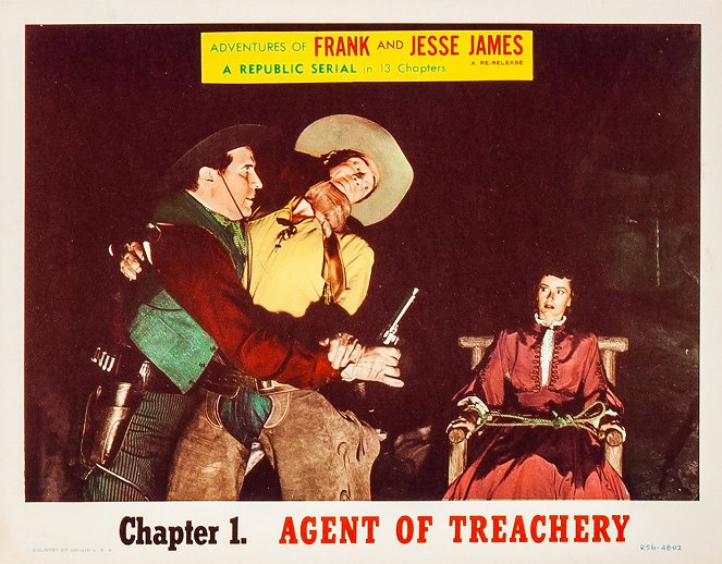 Adventures of Frank and Jesse James - Cartões lobby