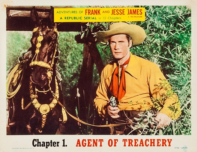 Adventures of Frank and Jesse James - Mainoskuvat