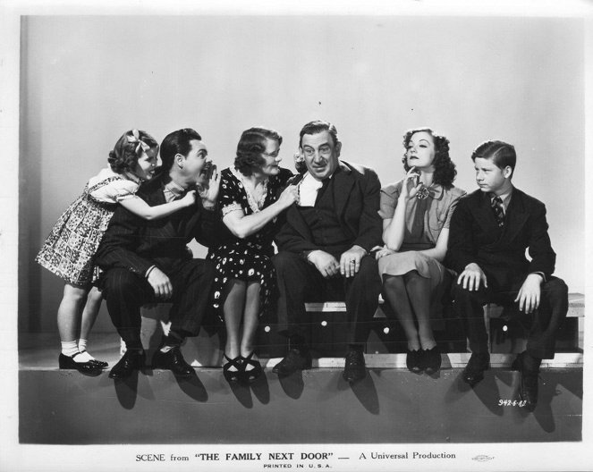 The Family Next Door - Fotosky - Eddie Quillan, Ruth Donnelly, Hugh Herbert, Joyce Hodges, Benny Bartlett