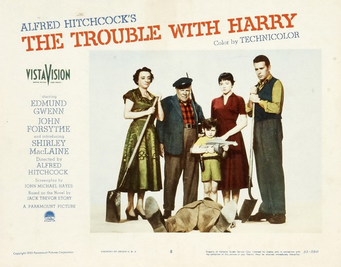 The Trouble with Harry - Lobby Cards