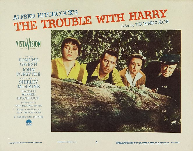 The Trouble with Harry - Lobby Cards