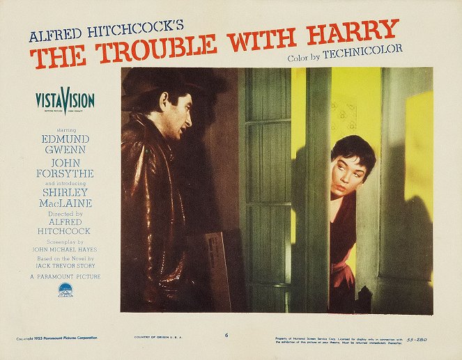 The Trouble with Harry - Lobby Cards