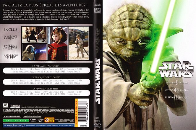 Star Wars : Episode I - La menace fantôme - Couvertures