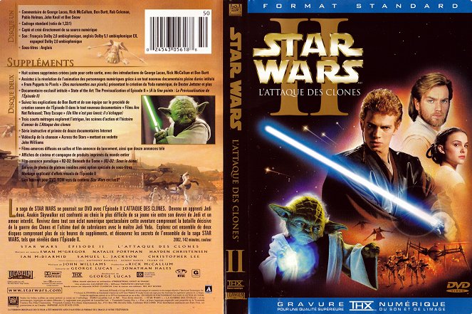 Star Wars: Epizoda II - Klonovaní útočia - Covery