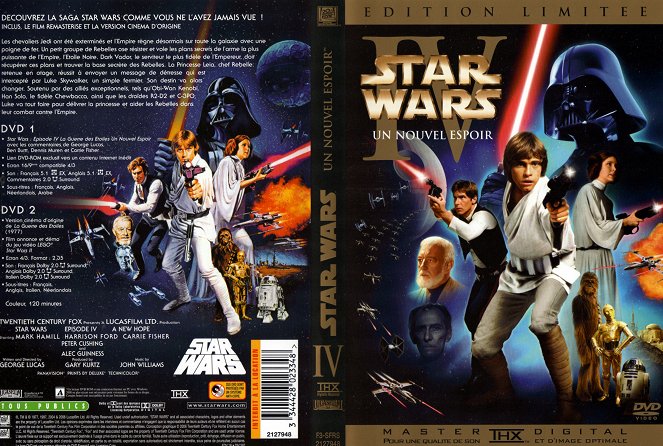 Star Wars : Episode IV - Un nouvel espoir - Couvertures