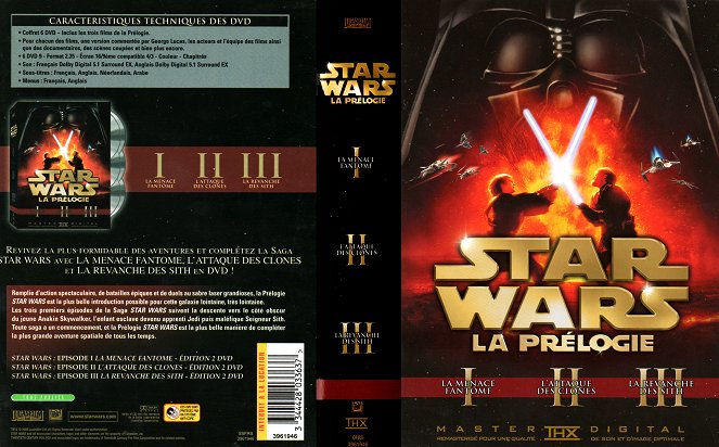 Star Wars : Episode I - La menace fantôme - Couvertures