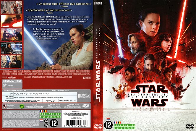 Star Wars: The Last Jedi - Coverit