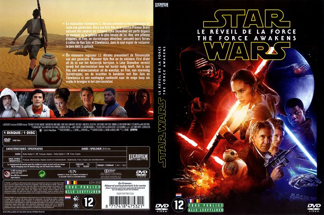 Star Wars Episodio VII: El despertar de la fuerza - Carátulas