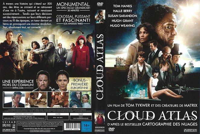 Cloud Atlas - Capas