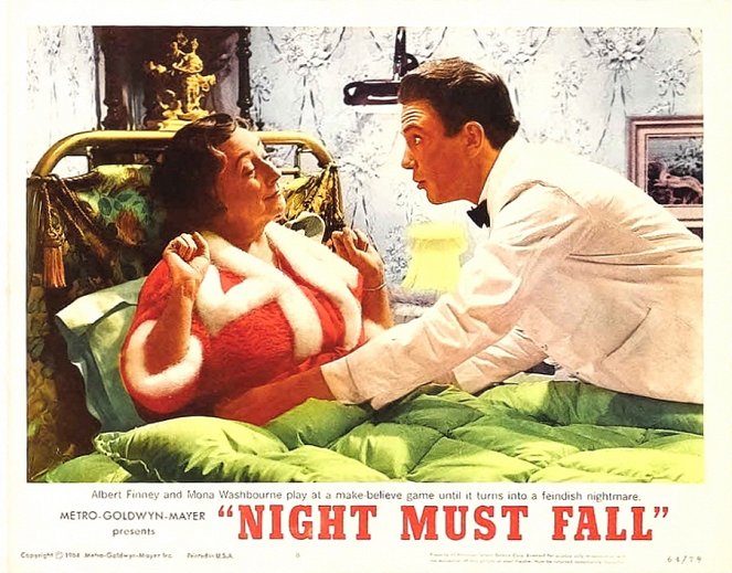 Night Must Fall - Fotocromos - Mona Washbourne, Albert Finney