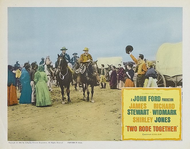 Two Rode Together - Lobby Cards