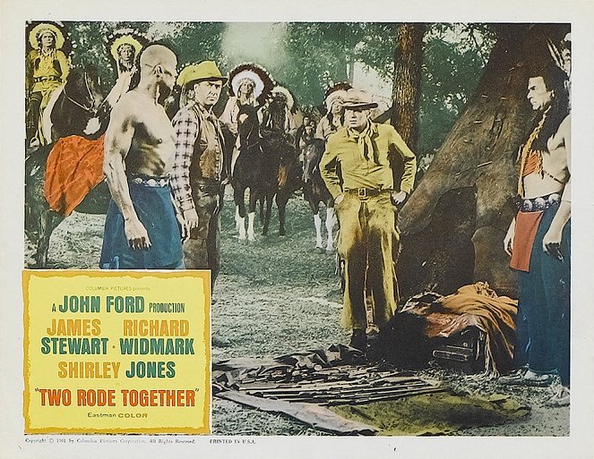 Two Rode Together - Lobby Cards