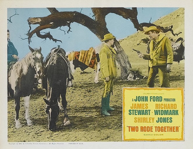 Two Rode Together - Lobby Cards