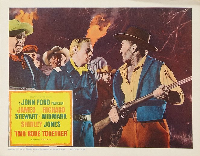 Two Rode Together - Lobby Cards