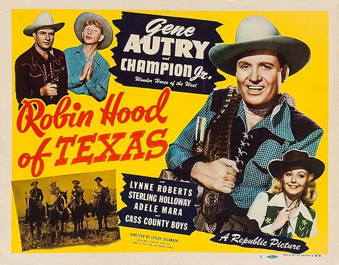 Robin Hood of Texas - Lobby Cards