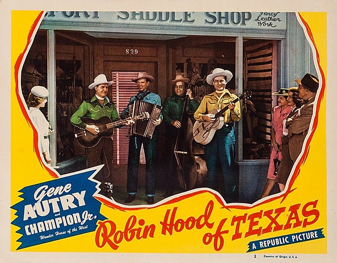 Robin Hood of Texas - Cartões lobby