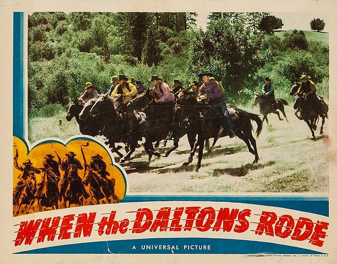 When the Daltons Rode - Mainoskuvat