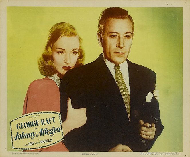 Johnny Allegro - Lobby Cards