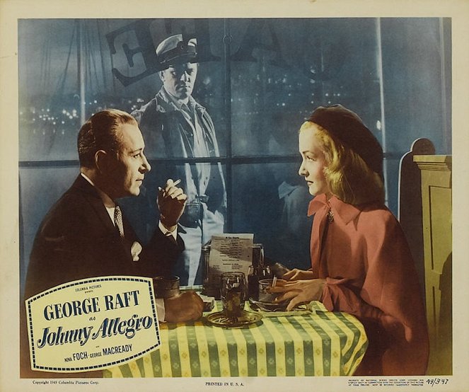 Johnny Allegro - Lobby Cards