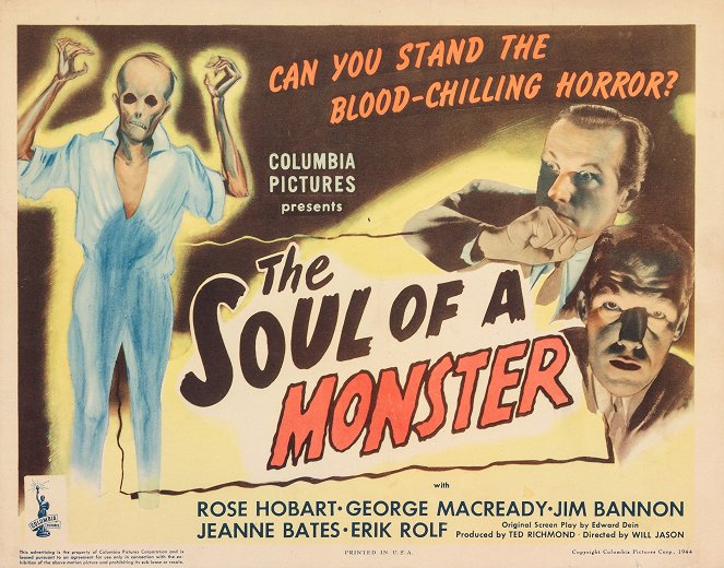 The Soul of a Monster - Lobby Cards